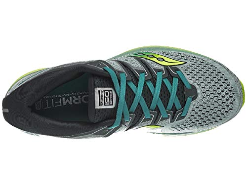 Saucony Triumph ISO 5, Zapatillas de Running para Hombre, Verde (Verde 37), 44 EU