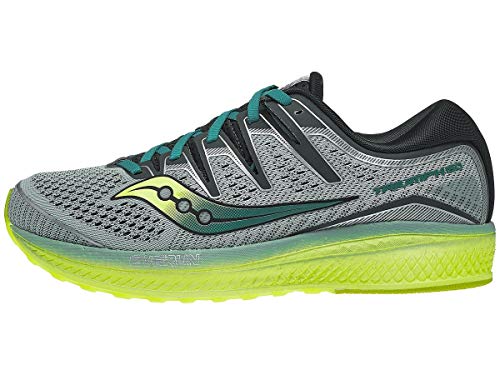 Saucony Triumph ISO 5, Zapatillas de Running para Hombre, Verde (Verde 37), 44 EU