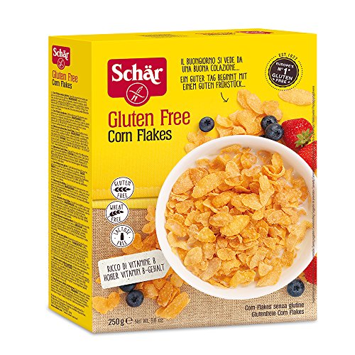 Schar Gluten Free Corn Flakes, 250 g, Pack of 3