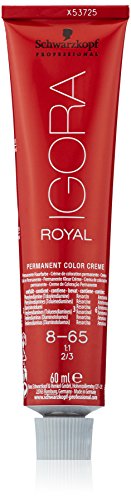 Schwarzkopf Professional Igora Royal 8-65 Tinte, Rubio Claro- 60 ml