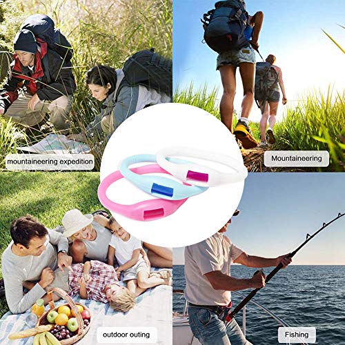 SCOBUTY Pulsera Repelente de Mosquitos,Mosquito Anti Pulsera,Pulsera Antimosquito,extractos de Plantas Naturales, sanos, no tóxicos, Impermeables,adecuados para Viajes y Viajes de Negocios