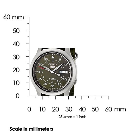 Seiko Reloj Analógico Automático para Hombre con Correa de Tela – SNK805K2-UNICO