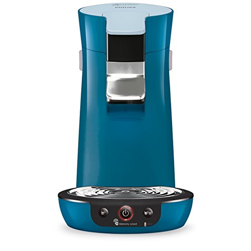 Senseo Viva Café HD6563/71 - Cafetera (Independiente, Máquina de café en cápsulas, 0,9 L, Dosis de café, 1450 W, Azul)