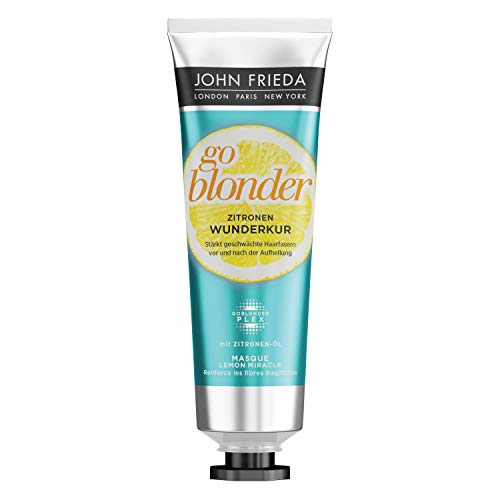 sheer Blonde - Tratamiento milagroso con limón para pelo rubio de la línea Go Blonder de John Frieda, 100 ml 25589