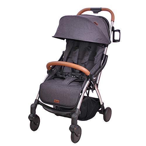 Shom 1032001707518/MAGICAL01 - Silla de paseo con plegado semi automatico shom magical flash, unisex, color anthracite black