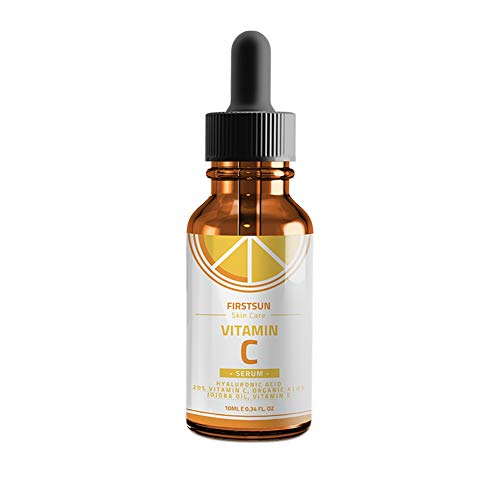 Shouhengda Hyaluronic Acid Face Serum, Vitamin C Serum Anti-Wrinkle Hyaluronic Acid Whitening Firming Freckle ayuda a eliminar las cicatrices del acné, arrugas, manchas para la cara/cuello /