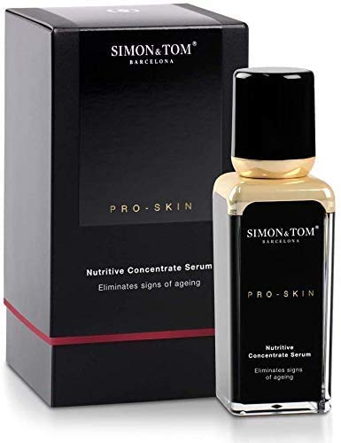 Simon & Tom PRO SKIN - ANTI-AGEING SERUM FACIAL - Serum Anti-edad y Revitalizante Facial, Previene las arrugas y reduce los efectos de la edad, con Extracto de Uva y Granada Efecto Antioxidante, 30ml