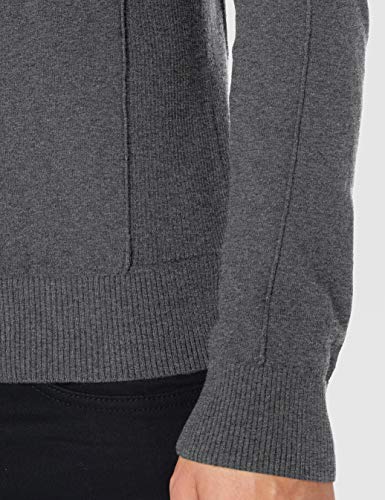 Sisley Sweater L/s suéter, Gris (Grigio 507), Medium para Hombre