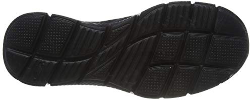 Skechers Equalizer Persistent, Zapatillas para Hombre, Negro (Black), 41 EU