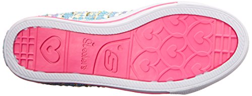 Skechers Little Kid (4-8 A?os) Twinkle Toes: Chit Chat-Prolifics Light Blue Zapatillas ligeras - 2 M US Little Kid