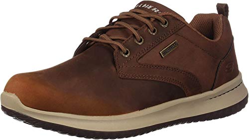 Skechers Men's DELSON-Antigo Oxfords, Brown (Brown Cdb), 6 UK (39.5 EU)