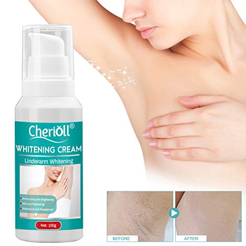 Skin Whitening Cream, Crema Blanqueadora, Skin Whitening Cream, Crema Blanqueadora Cuerpo y Aclarar las Manchas de la piel, Corporal para Piel Oscura, Cuello, 100g