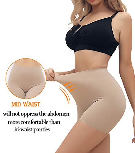 SLIMBELLE Mujer Faja Pantalon Moldeador Sin Costuras Braguitas Reductoras Panty Shapewear Shaping Push up Butt Boxer Shorts Evita Rozaduras Contenitiva Ropa Interior Elástica Tallas Grandes