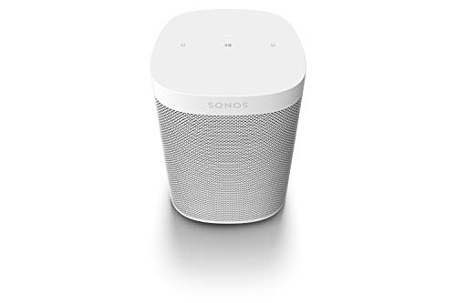 Sonos | One SL Altavoz Inteligente Sin Micrófonos, Multiroom y Streaming WiFi, Control App Sonos Controller, Compatible iOS AirPlay 2, Blanco