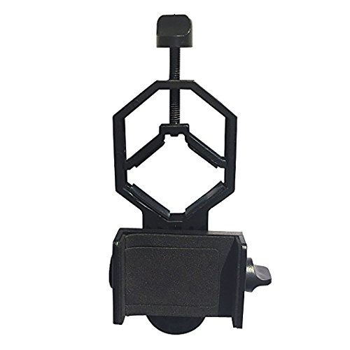 Soporte adaptador universal para teléfono móvil compatible con telescopio y microscopio de alcance monocular Binocular para iPhone, Sony, Samsung, Moto, etc.