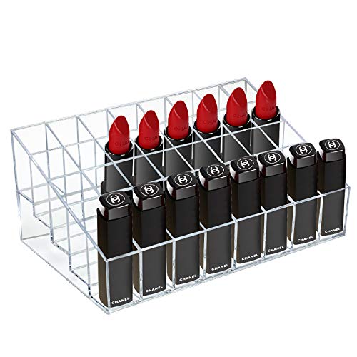 Soporte de acrílico para brochas de maquillaje, organizador, ideal también para lápices