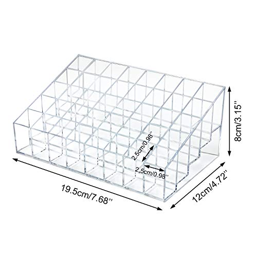 Soporte de acrílico para brochas de maquillaje, organizador, ideal también para lápices