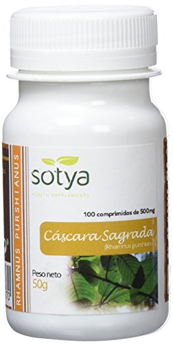 SOTYA - SOTYA Cáscara Sagrada 100 comprimidos 500mg