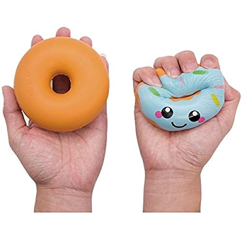 SPECOOL Antiestres Squishy Kawaii Buñuelo Squishy Juguete Slow Rising Squeeze Perfumada Suave Antiestrés Regalo para Niños Adultos