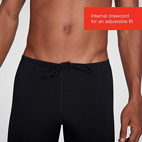 Speedo Essential Endurance+ Pantalones Cortos, Hombre, Negro, 36