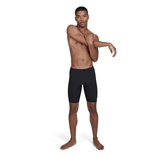 Speedo Essential Endurance+ Pantalones Cortos, Hombre, Negro, 36