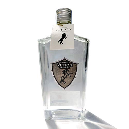 Spirito Vetton- Ginebra Premium Artesanal Extra Dry de cinco destilaciones – Botella de 70 cl - Mejor Ginebra Española por Segundo Año Consecutivo