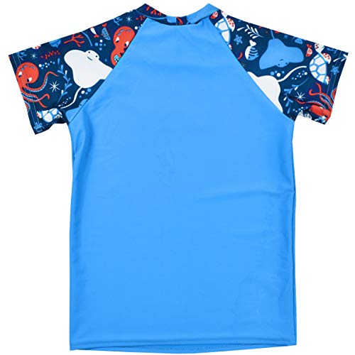 Splash About - Camiseta Unisex para niños con protección contra el Sol, Unisex niños, Protección Solar UV, UVRTUS1, Bajo el mar, 1 a 2 años