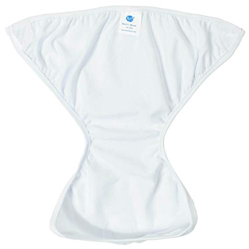 Splash About NW2 - Protector de pañal Unisex, Color Blanco, Talla Media