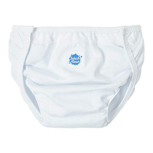 Splash About NW2 - Protector de pañal Unisex, Color Blanco, Talla Media