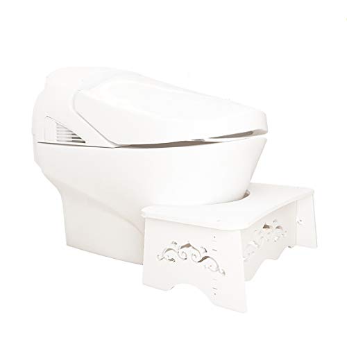 Squatty Potty Sillas for el baño en Cuclillas for el Tratamiento de Las hemorroides, estreñimiento, distensión Abdominal, Estar Sentado en el Inodoro