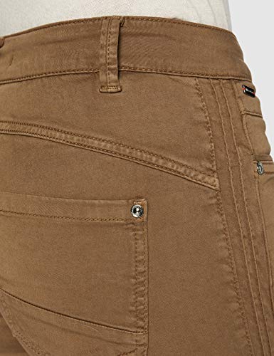 Street One A342247 Pantalón, Camel Oscuro, 44W x 30L para Mujer