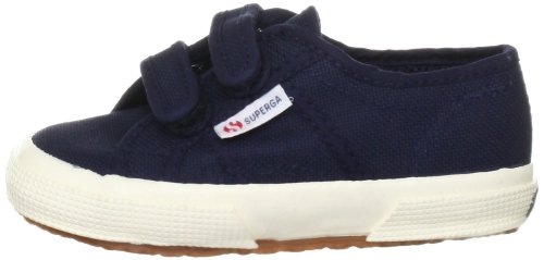 Superga 2750 Jvel Classic Zapatillas Unisex Para Niños, Azul (Navy), 32 EU