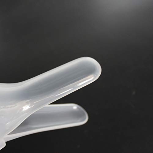 SUPVOX 10 Piezas Dilatador Vaginal Desechable de Un Solo Uso de Plástico Estéril Labia Espéculo Genital Vaginal para Dama Mujer