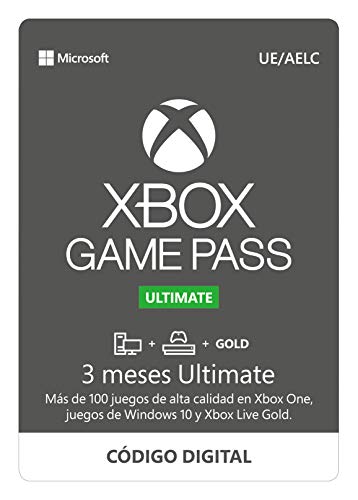 Suscripción Xbox Game Pass Ultimate - 3 Meses | Xbox/Win 10 PC - Código de descarga