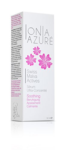 Swiss malva Actives: Serum contra Rojeces y picor. Calma la piel irritados. con Alpiner bio de color malva. 50 ml.