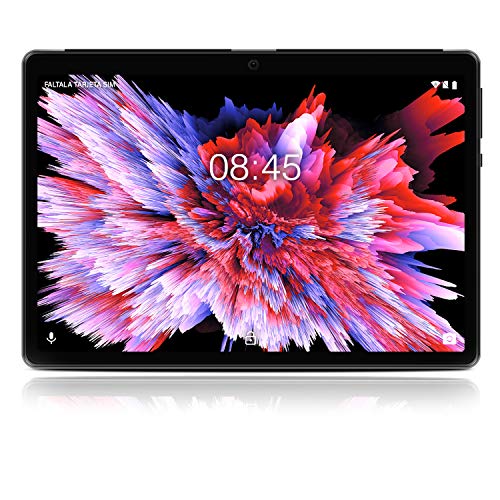 Tablet 10 Pulgadas Android 10.0 - MEBERRY Ultrar-Rápido Tableta 4GB RAM+64GB ROM - Certificación Google gsm - Dual SIM - 8000mAh |WI-FI|Bluetooth|GPS| Type-C Tablet (5.0+8.0 MP Cámara) -Gris