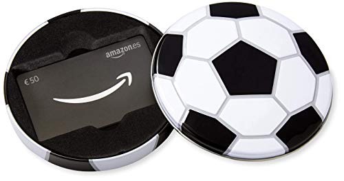 Tarjeta Regalo Amazon.es - €50 (Estuche balón de fútbol)