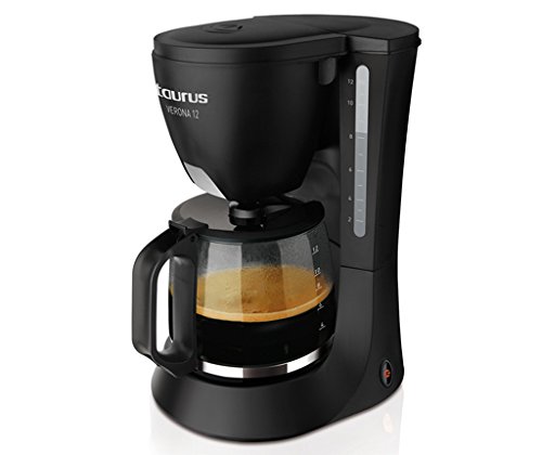 Taurus Cafetera Goteo Verona 12, 680 W, 1.2 litros, plástico