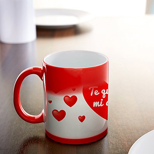 Taza Termosensible y Mágica Taza Mágica Que Cambia de Color Taza Original para Desayuno