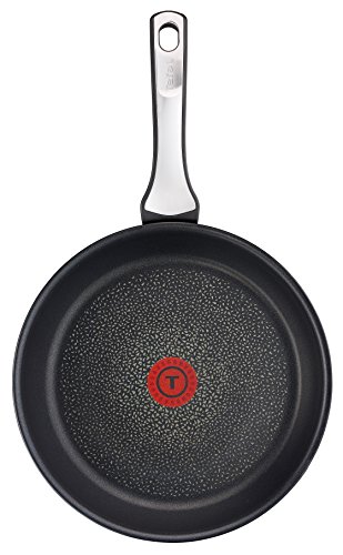 Tefal Expertise Juego de 3 Sartenes aluminio de 21, 24 y 26 cm, antiadherente con extra de titanio, aptas para todo tipo de cocinas incluido inducción