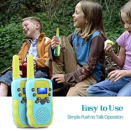 TekHome Walkie Talkie Niños, PMR446 22 Canales, Juguetes Niños 3 Años, Regalos Originales Navidad para Niñas 4 5 6 Años, Regalos Cumpleaños Niños Colegio 7 8 9 10 Años.