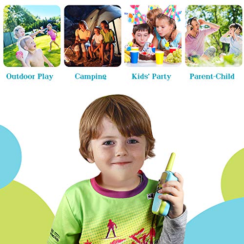 TekHome Walkie Talkie Niños, PMR446 22 Canales, Juguetes Niños 3 Años, Regalos Originales Navidad para Niñas 4 5 6 Años, Regalos Cumpleaños Niños Colegio 7 8 9 10 Años.