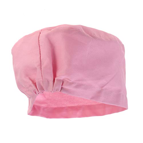 TENDYCOCO 1 Unid Gorro Quirúrgico Unisex Gorro Quirúrgico Algodón Ajustable Quirófano Sombrero Quirófano Doctor Cafor Doctor Enfermera (Rosa)