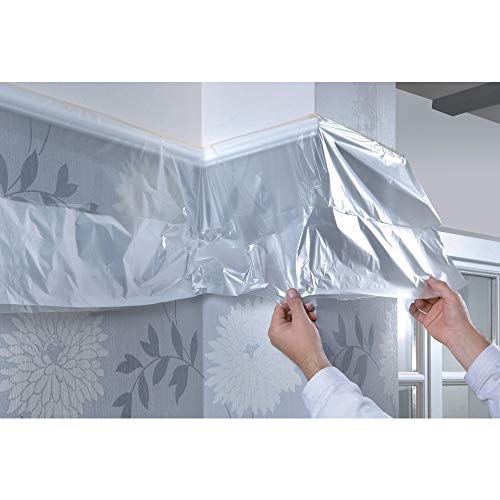 TESA 04368-00007-03 04368-00007-03-Cinta para Pintar en Interior en Grandes Areas Easy Cover Universal Serie 4368-17m x 2600mm