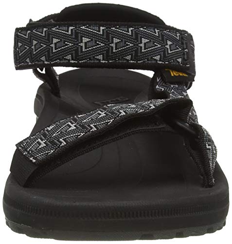 Teva Winsted, Sandalias de Punta Descubierta para Hombre, Negro (Bamboo Black Bmblc), 44.5 EU