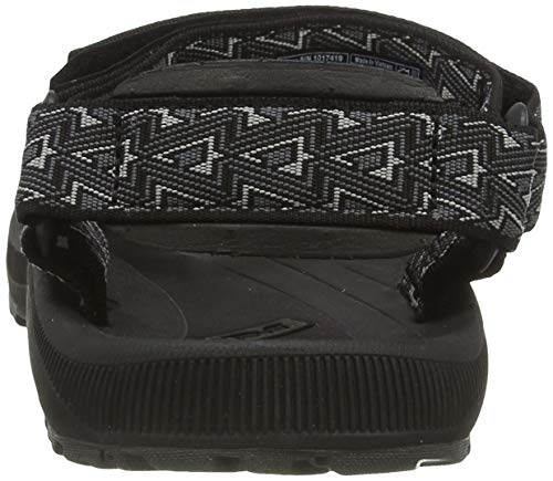 Teva Winsted, Sandalias de Punta Descubierta para Hombre, Negro (Bamboo Black Bmblc), 44.5 EU