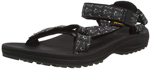 Teva Winsted, Sandalias de Punta Descubierta para Hombre, Negro (Bamboo Black Bmblc), 44.5 EU