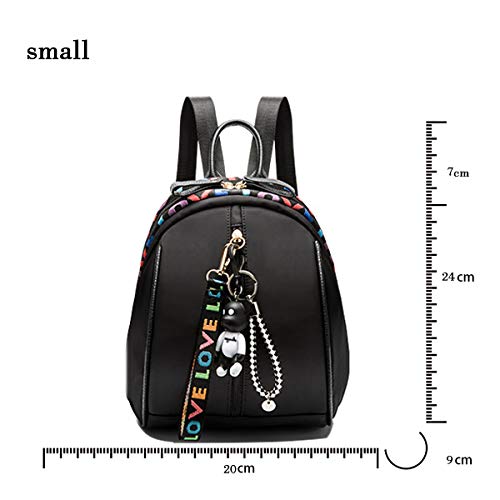 Tisdaini Bolsos Mochila Mujer Nylon Moda Casual Impermeables Viaje Escolares Bolsos Medio