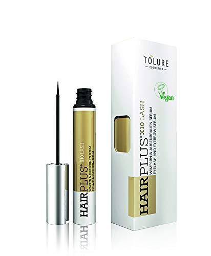 Tolure Cosmetics Hairplus X10Lash - Sérum para pestañas y cejas