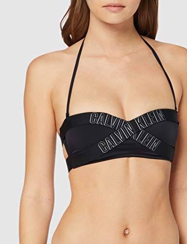 Tommy Hilfiger Bandeau-RP Parte de Arriba de Bikini, Negro (Pvh Black 094), S para Mujer